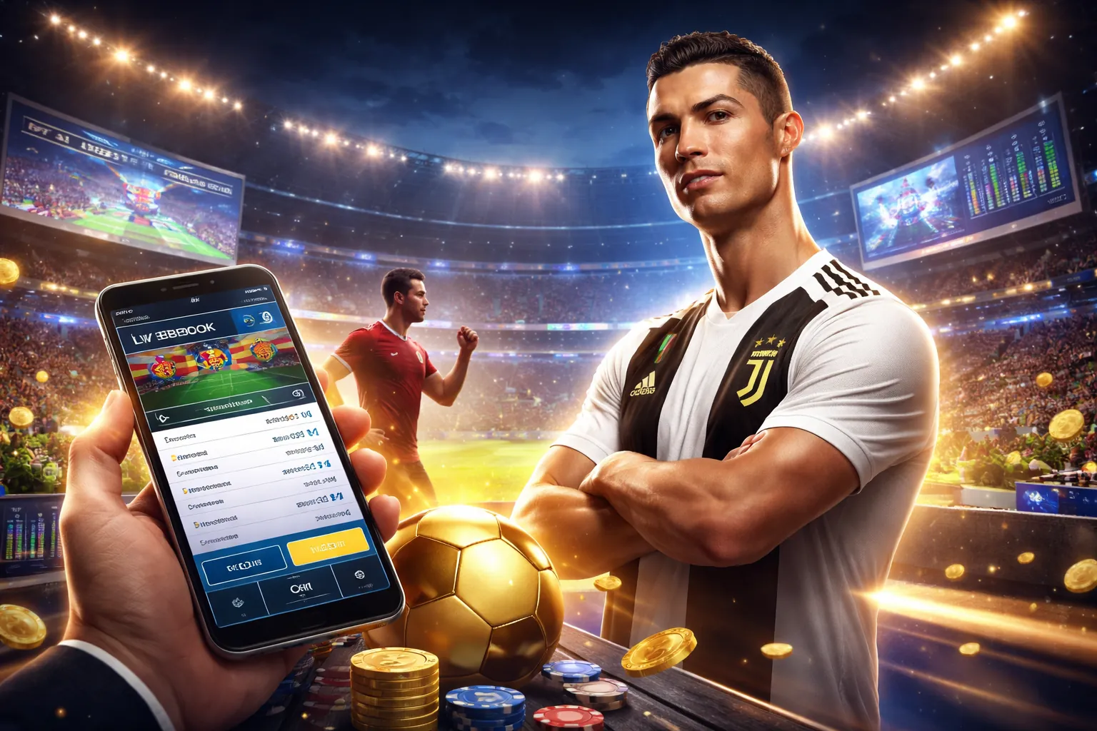Hình ảnh chính về các chương trình khuyến mãi và ưu đãi mới nhất của KB Bet APK
